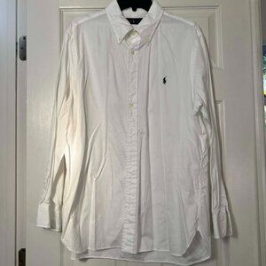 Men’s Ralph Lauren Brushed Cotton Dress Shirt – 17 / 34–35